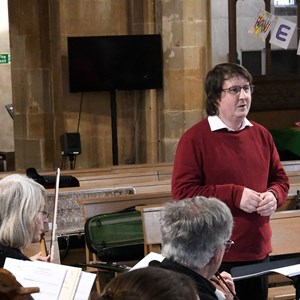 Christmas Concert 25 rehearsal