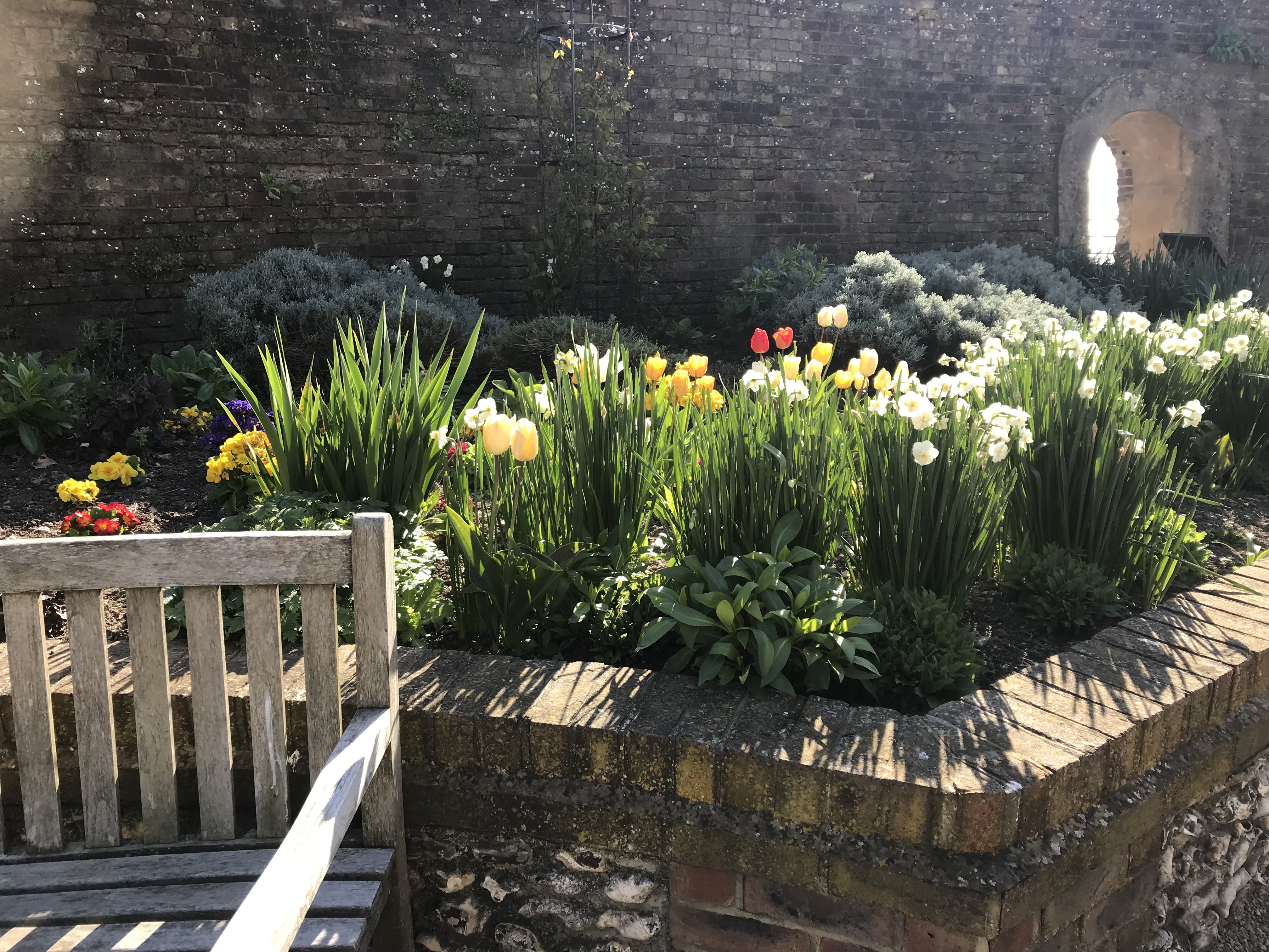 Peace Garden in April