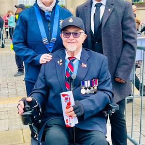 Remembrance parade for this trio