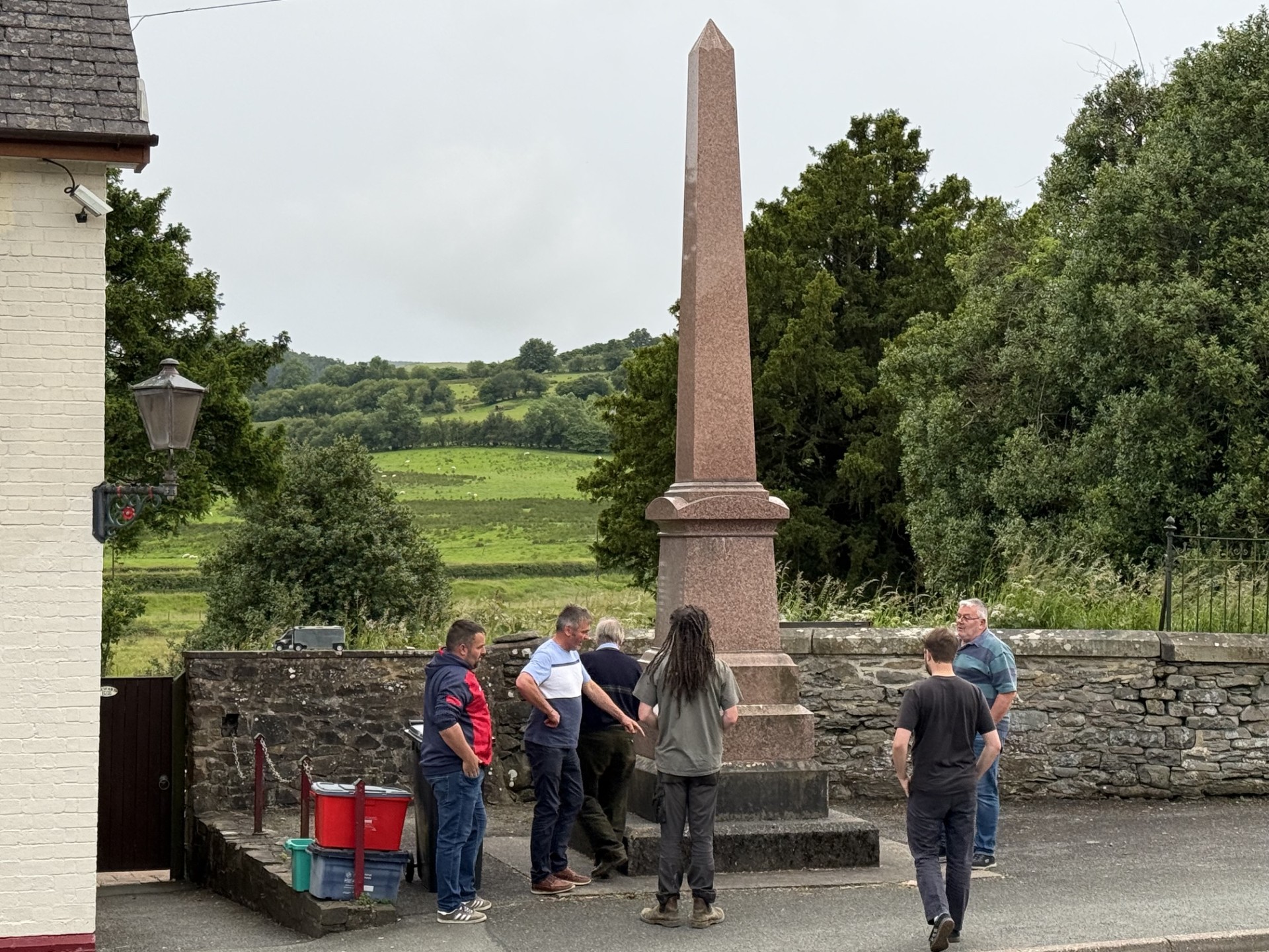 Llangurig Community Council Memorial Repair