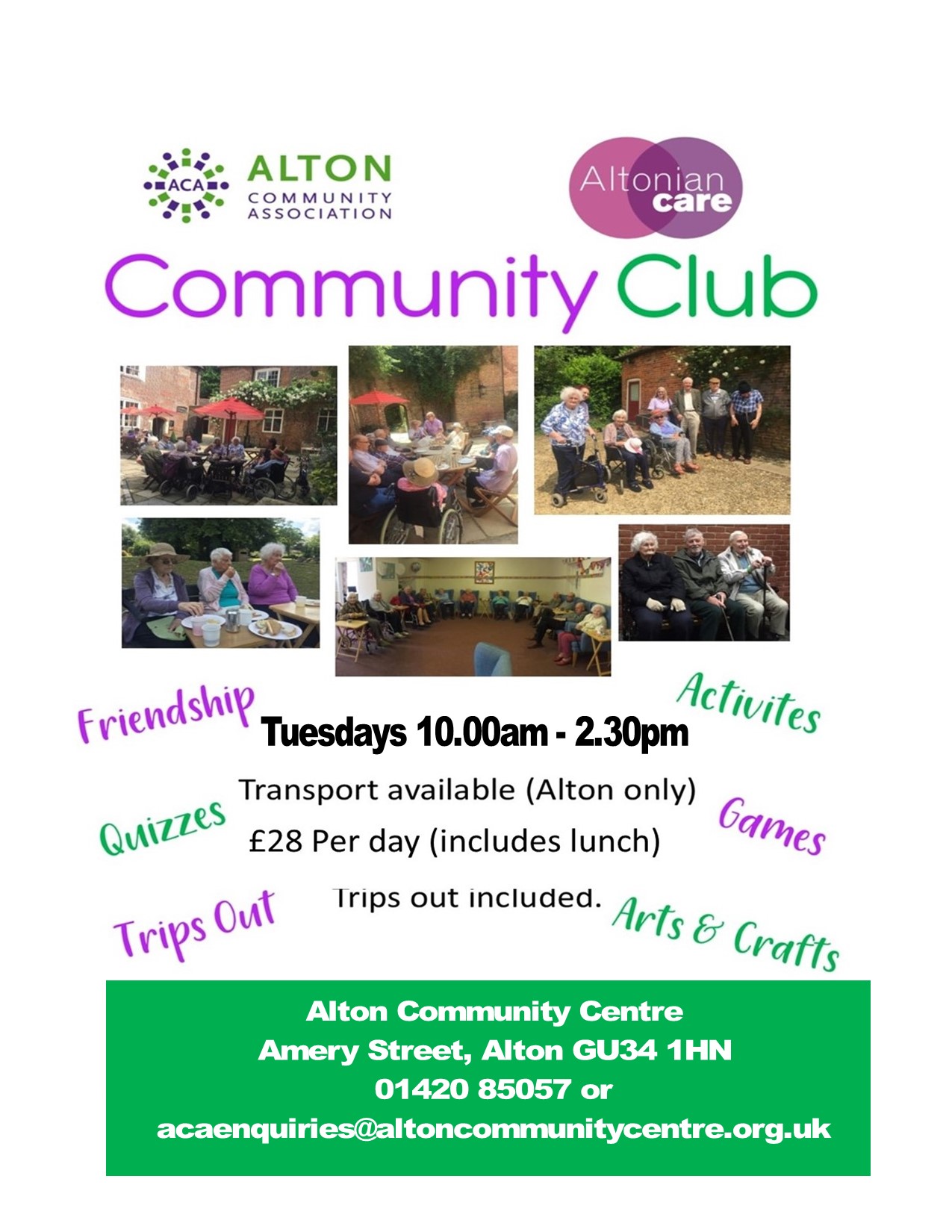 Alton Community Centre Day Centre Community Club