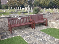 The RWB Shed RBL Garden of Remembrance Benches
