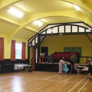 Hall before redecoration started
