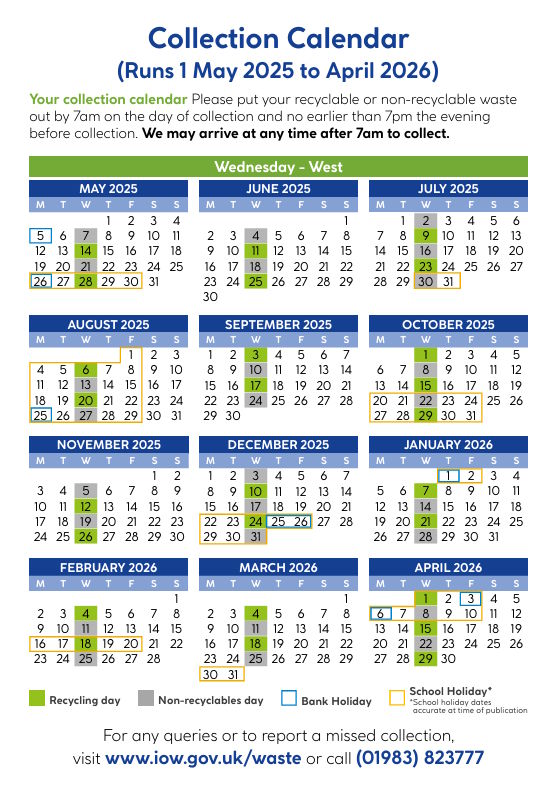 Godshill Parish Council Bin Days