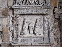 Wall tablet to John Rutten d.1608