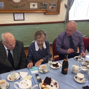 Whixall Social Centre Commemorative Bench Unveiling 29 May 22