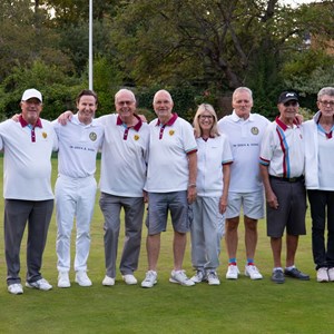 The assembled teams