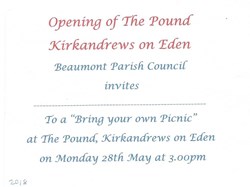 2018 Invite to the Pound opening