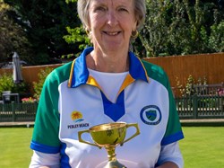 Ladies handicap Winner: Kath Satchell