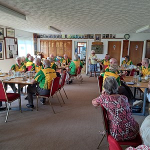 Anne addressing members