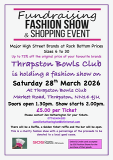 Thrapston Bowls Club What's on