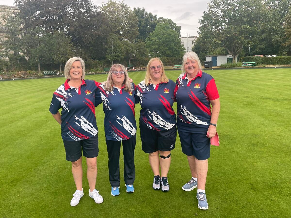 Ladies drawn pairs finalists