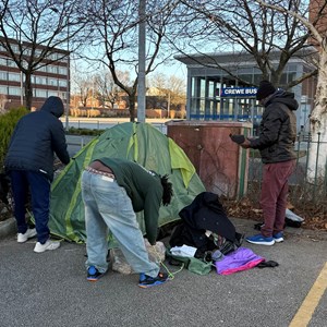 Crewe Lions Club Helping with the homeless Christmas Day