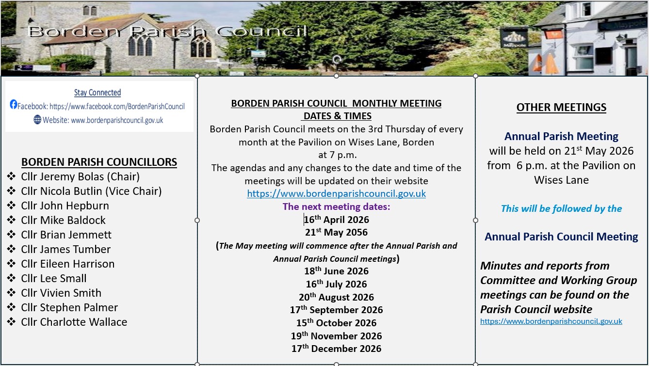 Borden Parish Council Home