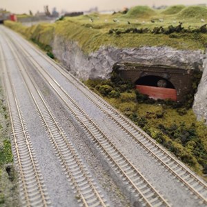 N Gauge Society - IoW Group Mon 16 Mar – Club Layout – in progress