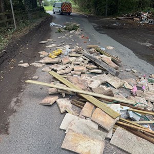 Berrington Parish Council Flytipping