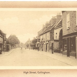 Swinderby Road Corner shops c 1910