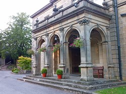Newfield Hall entrance.