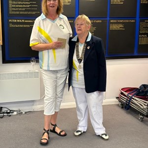 Ladies 3-2-1 Runner Up - Pat Charlton