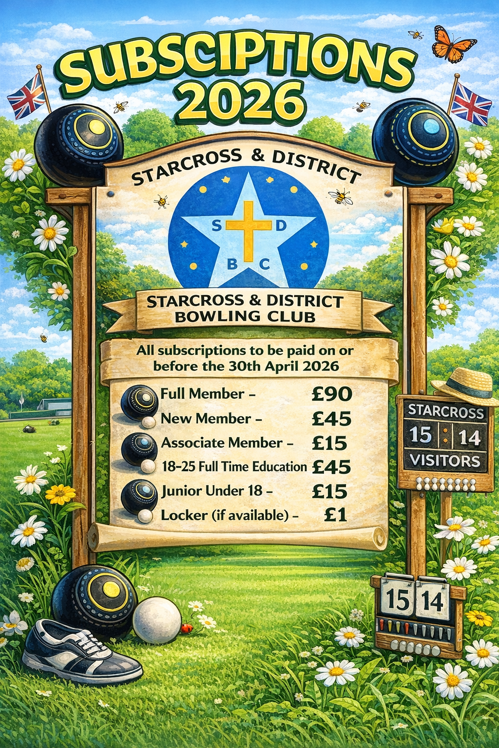 Starcross & District Bowling Club Home