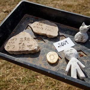 Some special finds from the 3 Roman Mattockeers!