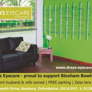 Bloxham Bowls Club Our Sponsors