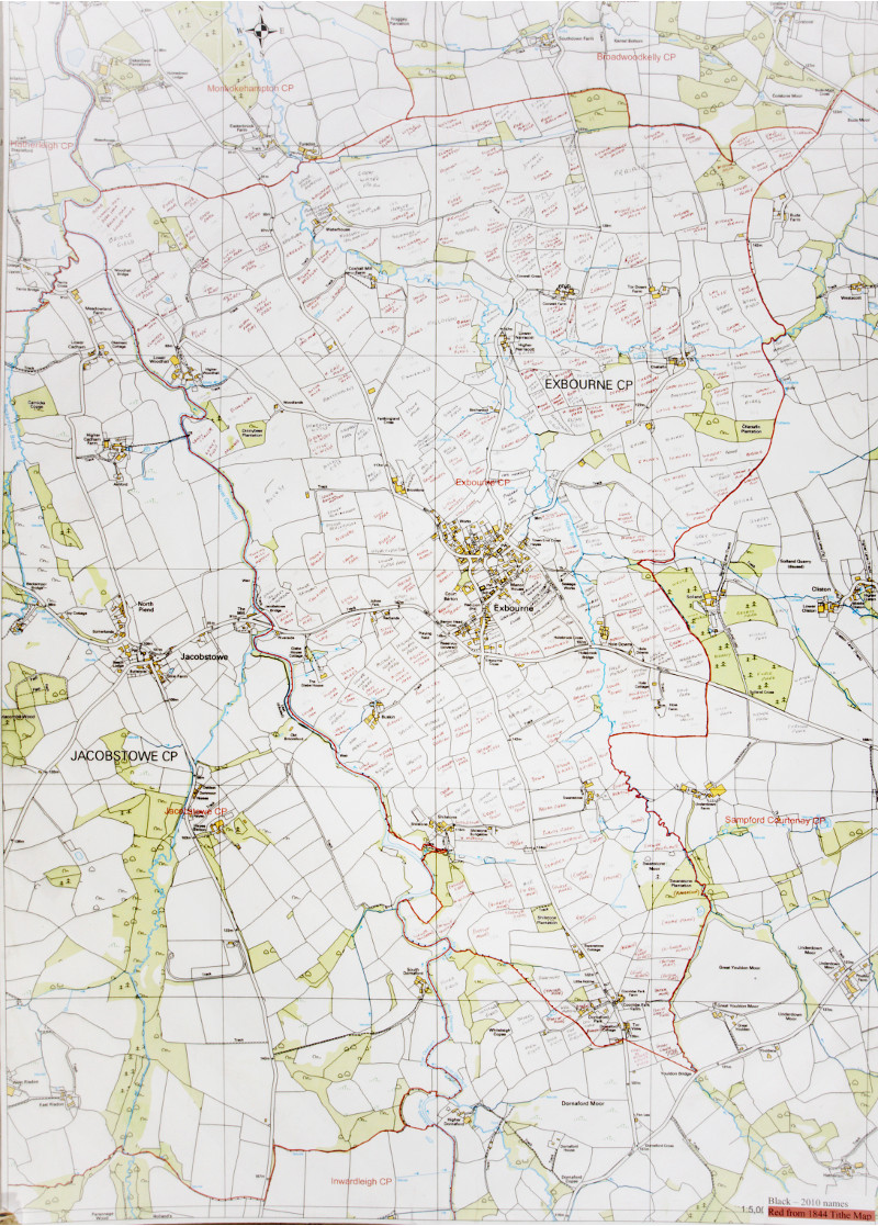 Exbourne Local History Group Field Names of Exbourne