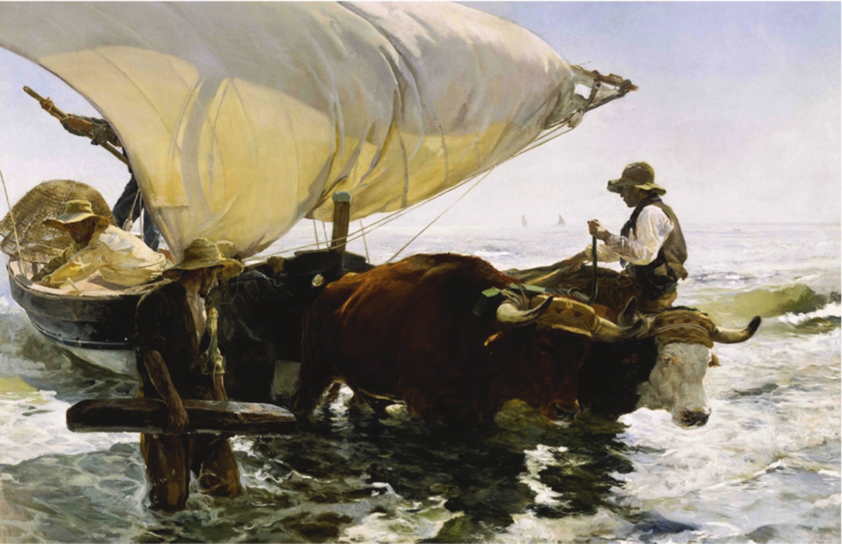 Berwick St James Parish Sorolla the Spanish Master of Light