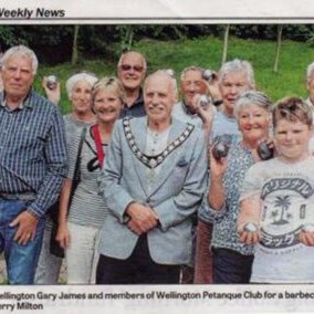 Wellington Petanque Club Press cuttings archive