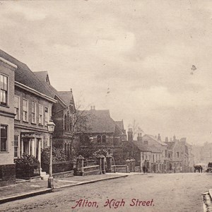 High Street - Postmarked 5.10.1916