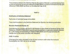 Brandon Town Council Notice Board