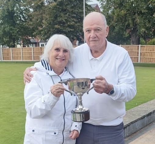 Floodlit Doubles Winners Congratulations Anne and Ray Hobday