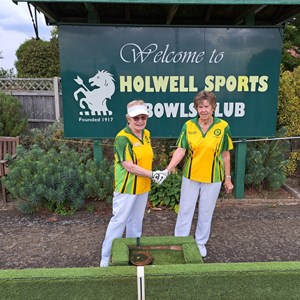Sue Lemon & Evelyn Underwood Ladies Singles Finalists