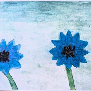 Painting by Jesse