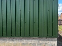 Ibstock Bowls Club Recladding the clubhouse
