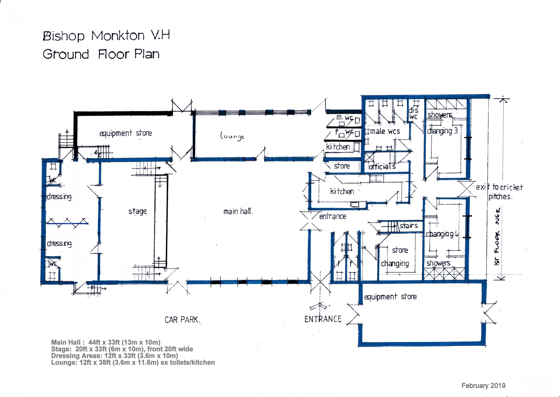 The Main Hall Layout