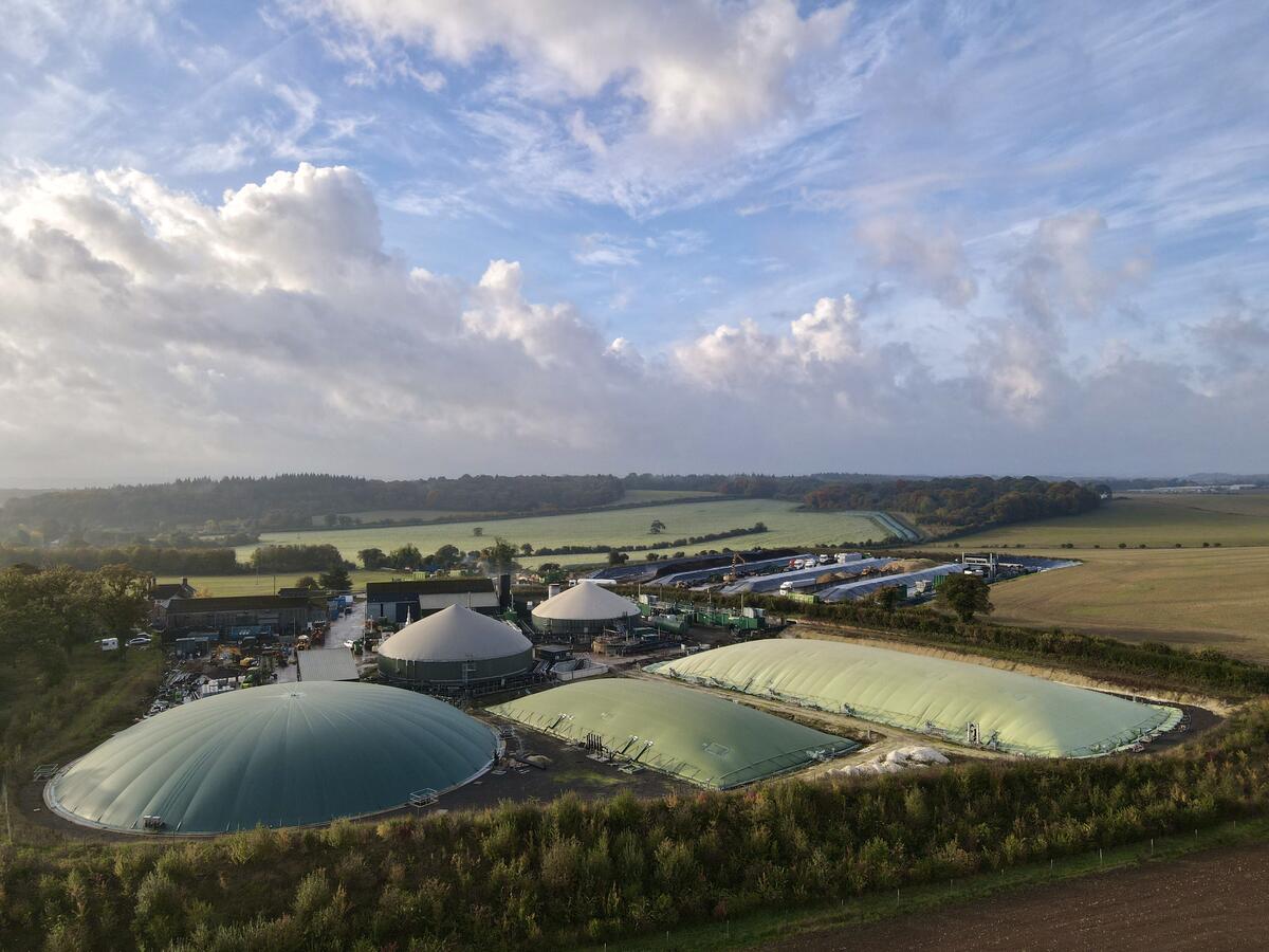 Sustainable Bourne Valley Apsley Farm's biodigester Sustainable Bourne Valley Apsley Farm's biodigester