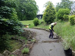 Clearing up at the end of the session