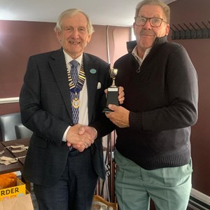 Mens Veterans Singles Winner - George Gatford