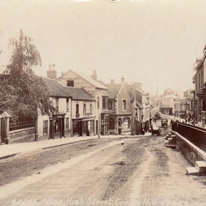 High Street, Crown Hill - Postmarked 19.9.1912