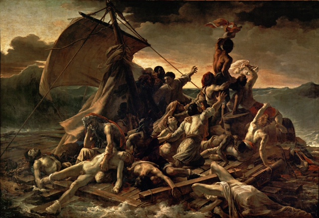 The Raft of the Medusa, 1819, Theodore Gericault