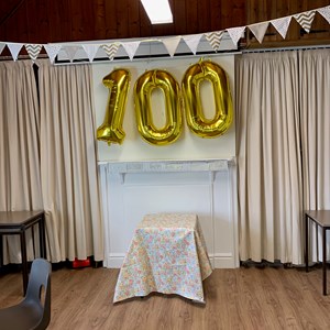 Berwick St James Parish Stan Palmer's 100th Birthday Party