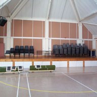 Main Hall and Stage area