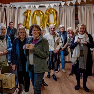 Berwick St James Parish Stan Palmer's 100th Birthday Party