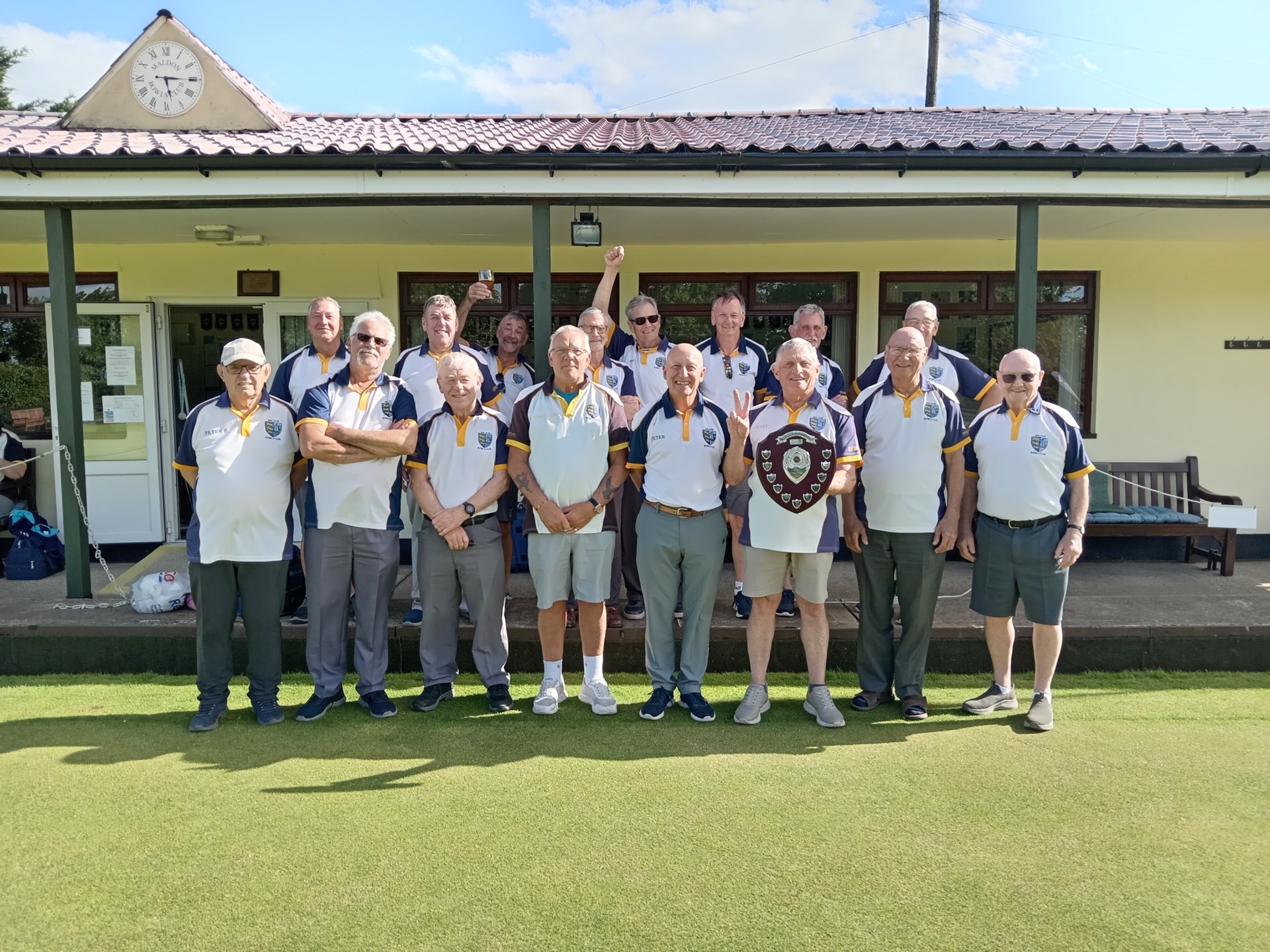 Ladies V Gents match winning men
