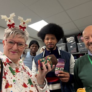 Crewe Lions Club Working with the homeless