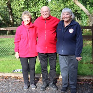 Ann & Ged Barton + Marion (Pig in the B)