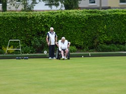 Andover Bowling Club Wheelchair for disabled and TV visitors
