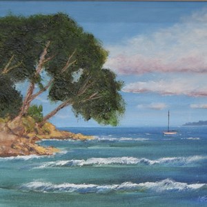 'RojinJ Coast' Oil by Mike Banton