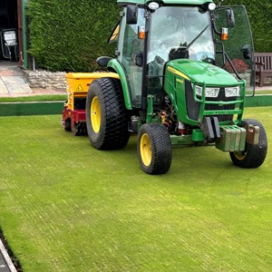 End of season green renovation - Overseeding